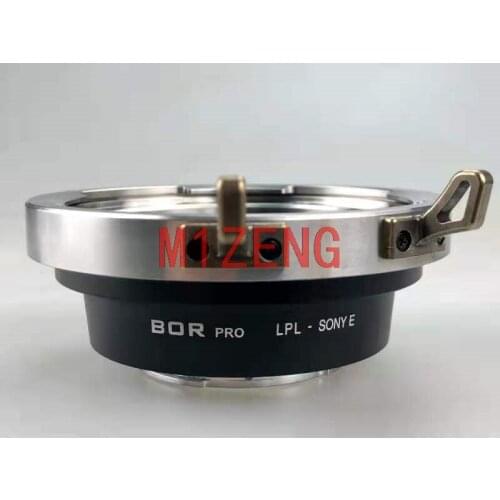 LPL-NEX adapter ring for Arri Arriflex LPL cine lens to sony nex6/7 A7 A7s a7r2/3 a7r4 a9 A6000 a63000 a6500 EA50 FS700 camera