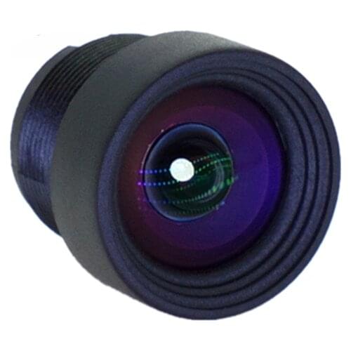 2.1mm distortion-free lens, 2 million pixels, 1/4-inch M12 interface wide-angle low distortion high-speed camera lens