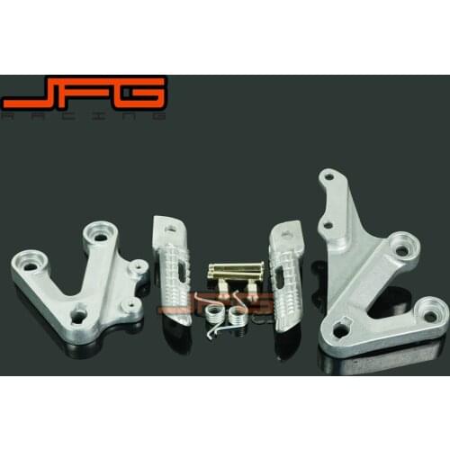 Footrests Front Foot Pegs Pedals Rest Footpegs For SUZUKI GSXR1000 GSXR 1000 2003-2004 2003 2004 Motorcycle