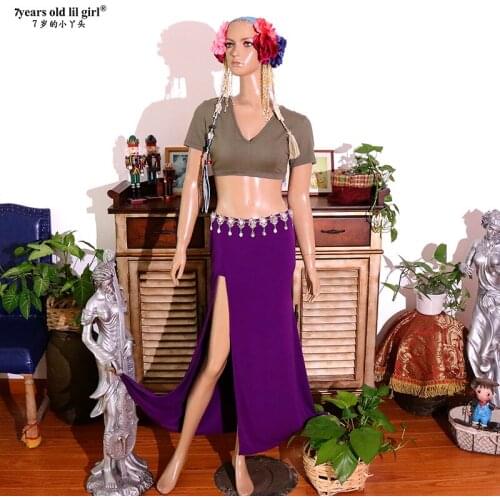 Belly Dance Modal Rayon Cotton Skirt EC03