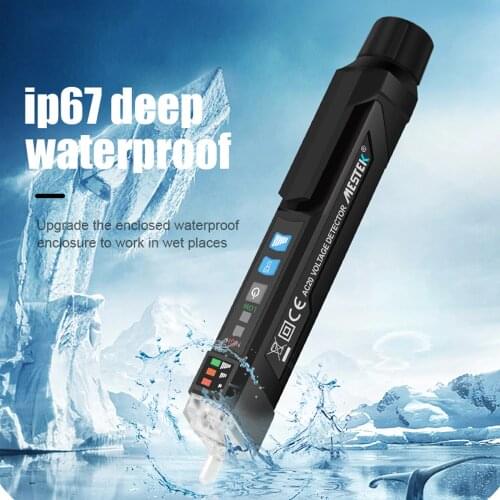 MESTEK AC20 Non-contact AC Voltage Tester Voltage Detector Test Pencil Non-contact A/V Test Pencil NCV Electricity Detector