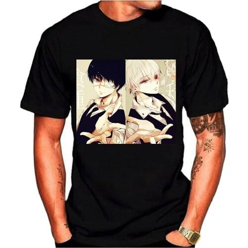 Tokyo Ghoul Anime Manga T Shirt Kaneki Ken Loose T-shirt Men