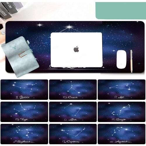 2021 New Mouse Pad PU Leather Laptop Pad Antifouling Waterproof Desk Mat Big Mousepad Laptop Mat Office