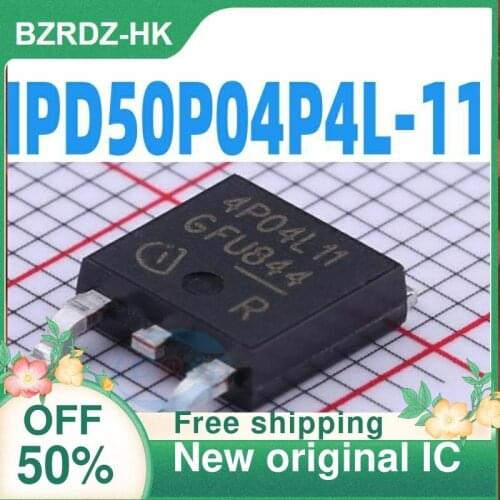 5PCS/lot IPD50P04P4L-11 4P04L11 40V 50A TO-252 New original IC