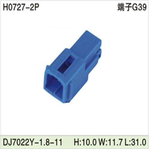 500PCS DJ7022Y-1.8-11 1.8mm 2Pin AMP Car Electrical Wire Connectors for VW,BMW,Honda,Toyota,NISSAN AND other models