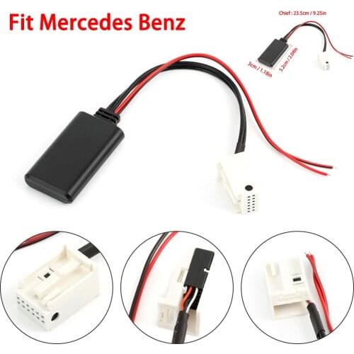 Bluetooth Adapter Aux Cable For Fit Mercedes Benz Audio W169 W245 W203 W209 W164 Car Electronics Accessories Sockets