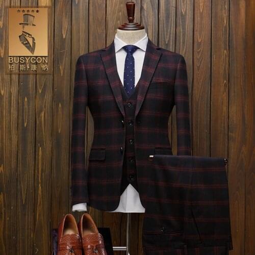 Busycon Mens Wedding Suits