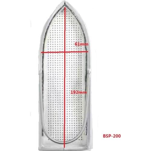 Electric Iron Parts Iron shoe cover PTFE aluminum board BSP-200 192X61mm