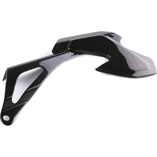 For Yamaha MT10 2016 2017 2018 Front Chain Guard Real Carbon Fiber for MT10 MT-10 MT 10