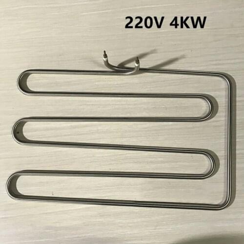 Electric heating tube tubular heater elements air heating elements flat pan accessories electric griddle heating elements 4kw