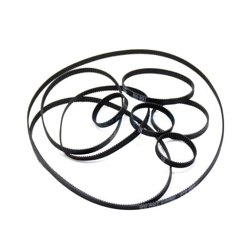 1Pcs Black Annular GT2 6mm Width 2GT Rubber Transmission Timing Belt For 3D Printer 300mm/400mm/610mm/752mm/852mm/1220mm/1524mm