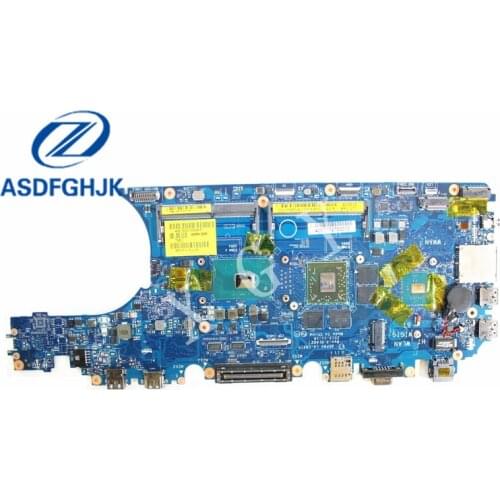 Laptop Motherboard LA-C841P FOR Dell Precision 3510 Motherboard K07X6 0K07X6 CN-0K07X6 i7-6700HQ 2.6 GHz CPU 216-0866020 GPU