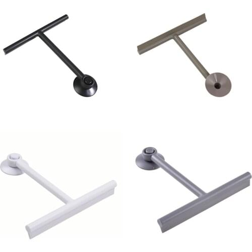 Mirror Wall Hanging Glass Wiper Silicone Shower Squeegee Floor Long Handle Detachable Washing Window Cleaning Water Scraper