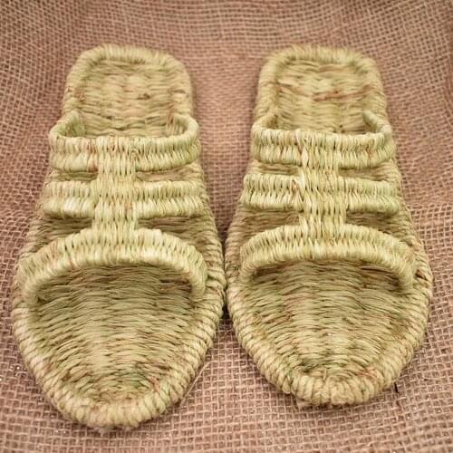 Natura nation ancient sandals handmade men and women version new summer woven sandals personalized collection shoes work s