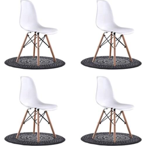 Dining chair cosmetic chair negotiation chair leisure chair computer chair office chair household plastic back chair simple mode