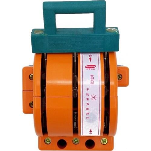 Wholesale Heavy Duty 32A Three Pole Double Throw Knife Disconnect Switch Delivered Safety Knife Blade Switches