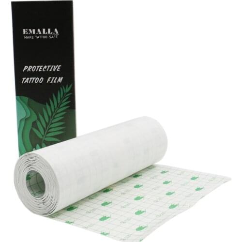 Tattoo Aftercare Film Roll Waterproof Protective PU Membrane Tattoo Repair Bandage for Healing Tattoo Care Accessories Supply