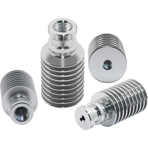 MEGA 5PCS E3D V6 V5 Heat Sink J-head 1.75mm 3mm Extruder Radiator For Long Short Distance Direct Remote Extrusion 3D Printer