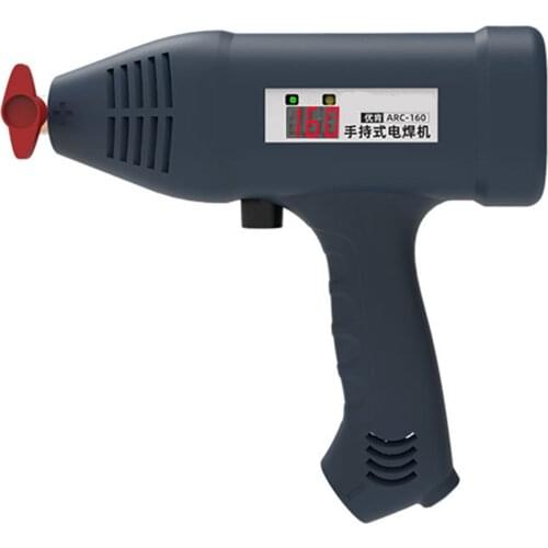 ARC160 220V 4800W Handheld Portable Arc Welding Machine 2~14mm Welding Thickness Automatic Digital Current Adjustment Welder