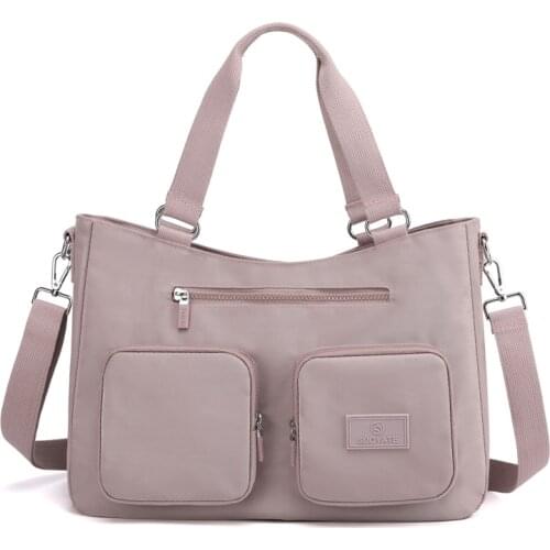 Women Bag New Fashion Messenger Bag Womens Shoulder Bag Nylon Handbag Large Capacity Fashion Womens Single Shoulder Bag Tote