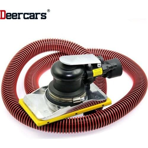 Vibrating Pneumatic Sand Paper Machine 8470 Rectangular Grinding Tool Vacuum Cleaning Polishing Sanding Machine 95*175mm