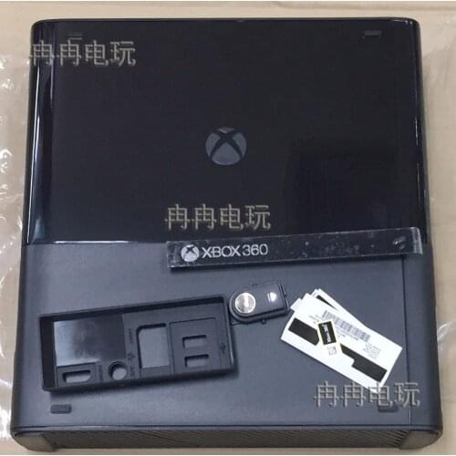 Full protective house Housing Shell Case for XBOX360E XBOX360 E Slim console system Black