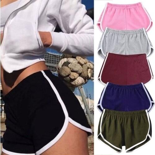 Sport Shorts Women Plus Size Booty Shorts Summer Striped Elastic Waist Workout Athletic Shorts Beach Casual Gym Jogging Clothes