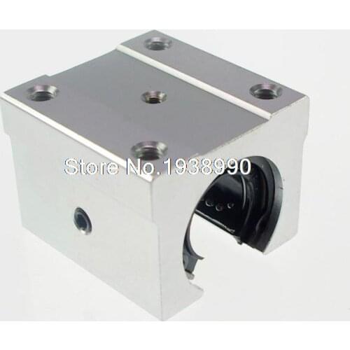 2 Pair Liner Motion Ball Units Pillow Block Slide With Open Bearing SBR20UU 20mm