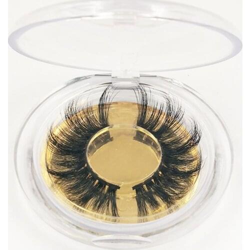 25mm Mink Eyelashes Mink Lashes Bulk 3D Mink Lashes 5D Long Curly Eyelash Extension False Magnetic Eyelashes Tool With Laser Box