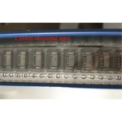 3000pcs 1.25-3p horizontal and vertical connector