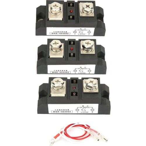 300A/350A/400A Industrial Solid State Relay DC Control AC SSR