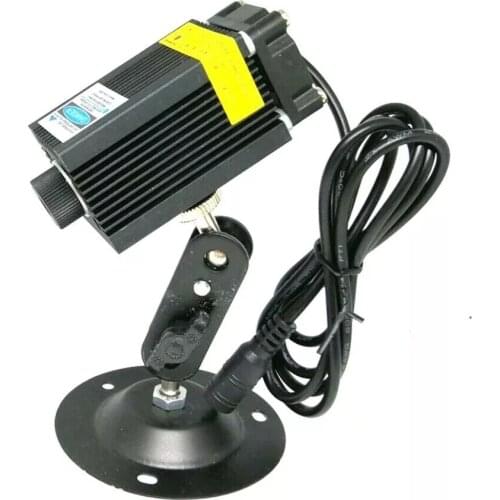 450nm 1000mW Focusable Laser Blue Dot Diodes Module w/12V Power Adapter &Locator Holder