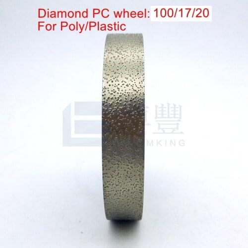 100 x 17PCx 20NIDEK DIAMOND Grinding WHEEL NIDEK 3D-fit patternless Edger maching LE-9000 SX,Abrasive auto lens edger