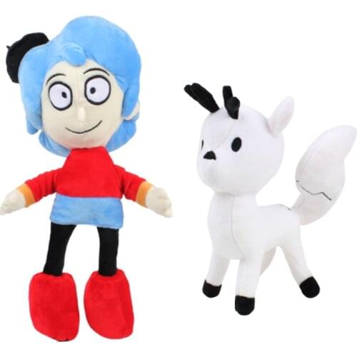 Anime Cartoon Hilda Plush Toys Twig Cute Soft Stuffed Dolls Baby Sleeping Appease Dolls For Kid Gift