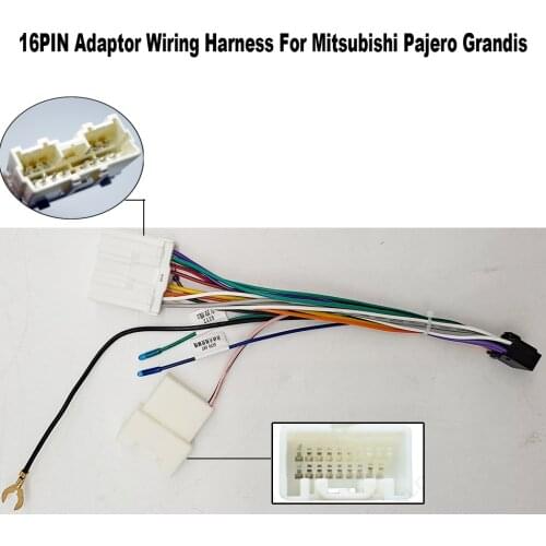 Car radio stereo GPS Power Cable for Mitsubishi Lancer/Galant/Outlander/3000GT/Diamante/Mirage/Montero/Endeavor