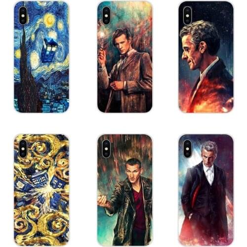 For Apple iPhone X XR XS 11Pro MAX 4S 5S 5C SE 6S 7 8 Plus ipod touch 5 6 Tardis Box Doctor Who Accessories Phone Cases Covers