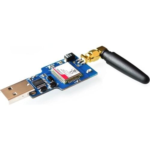 USB to GSM Module Quad-band GSM GPRS SIM800 SIM800C Module for Wireless Bluetooth SMS Messaging With Antenna