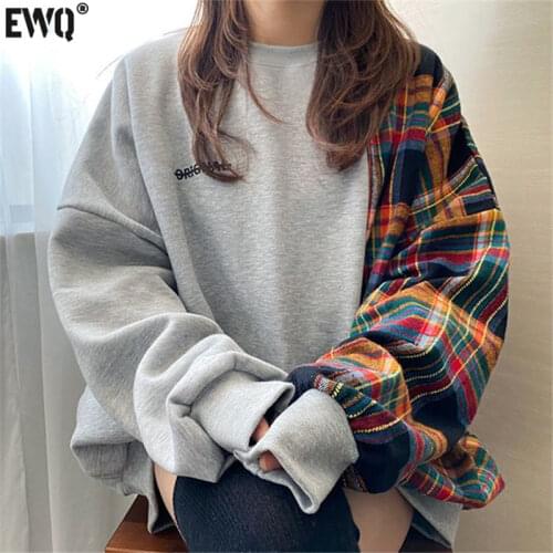 EWQ Women's Sweatshirts With Inscriptions