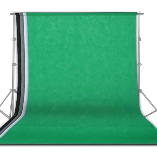 4Pcs 1.6x3M Photography Background Backdrops Cloth Green Screen Chromakey For Photo Studio Video Background Portrait Party