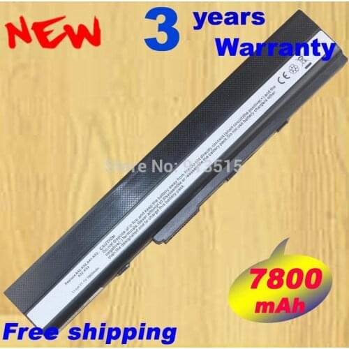 HSW New laptop battery for Asus 31-B53 A32-K52 A31-K52 A41-K52 A42-K52 K52L681 A42f A42j A52J A52f A52D F85 F86 K42 K52J K42J