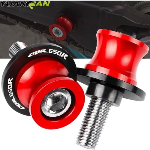 For Honda CB650R CB 650R ABS 2016 2017 2018 2019 Motorcycle Swingarm Spools Rear Stand Screws Sliders CNC Aluminum Accessories