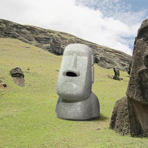 Tissue Storage Box Easter Island Moai Home Decorations Personality Creative Ornaments Surprise gift