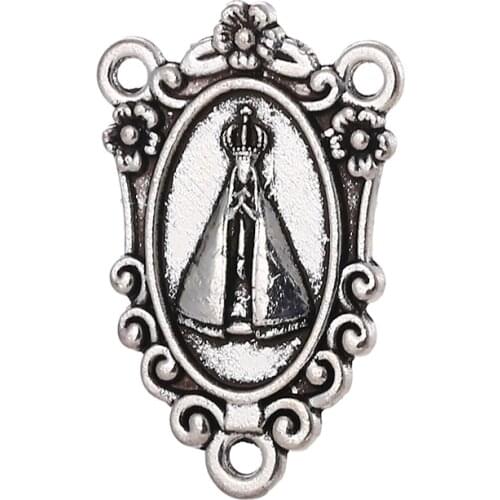 12PCS DIY Wholesale Jewelry Accessories Jesus Cross Pendant Charms For Jewelry Making Zinc Alloy Material 2021 New