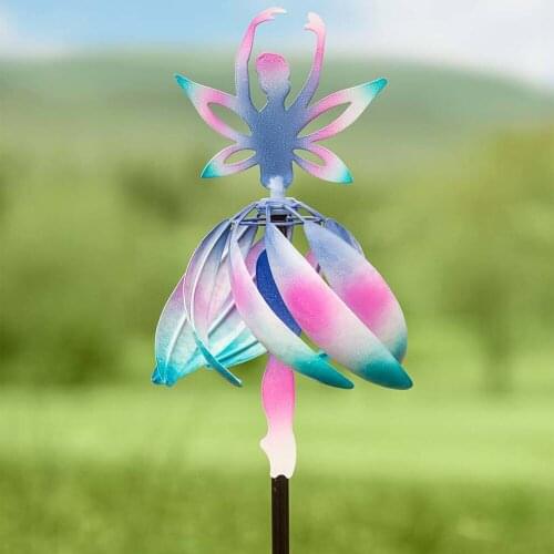 Spinning Ballet Girl Garden Party Exquisite Elegant Character Creative Craft Wind Chimes