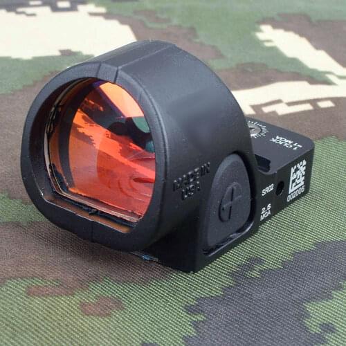 Mini RMR SRO Red Dot Scope Sight Collimator Glock Rifle Reflex Sight Scope fit 20mm Rail & Glock Mount
