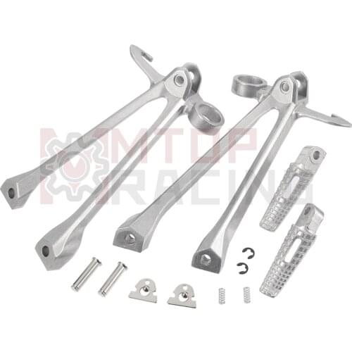 Motorcycle Rear Foot Pedal Footrest Passenger Foot Pegs Set For Suzuki GSXR1000 GSX-R1000 K9 2009-2016 43600-47H00-000 2010 2011