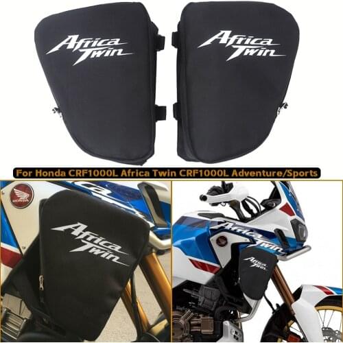 Motorcycle Frame Crash Bar Bags For Honda CRF1100L Africa Twin CRF1000L Adventure Sports Tool Placement Travel bag CRF 1100L ADV