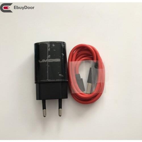 New Travel Charger + USB Cable USB Line For Umidigi G MTK6737 Quad Core 5.0 inch HD 1280x720 Free Shipping