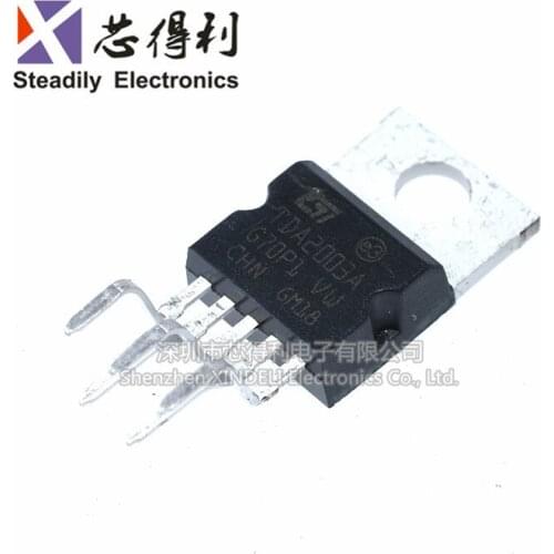 10pcs/lot New Tda2003 TO220 Tda2003a Audio Power Amplifier Can Be Directly Photographed