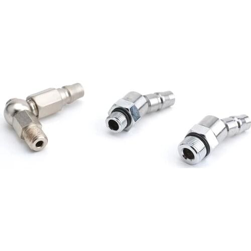 Pneumatic universal fast connector C - type airtight joints pneumatic pneumatic tools 360 - degree rotary male connector 20PM